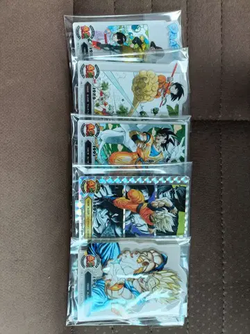 제일복권 드래곤볼 40th 그 두 번째 F상 아크릴 시크릿 포함 5점