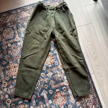 MITTAN 린넨 롱 다크 그린 size1