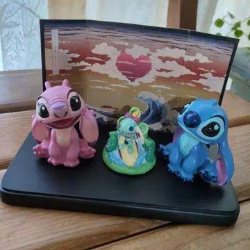 디즈니 스토어 스티치 NEW YEAR 2010 설날 피규어