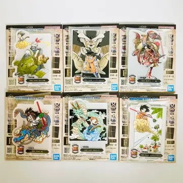 드래곤볼 제일복권 40th 그 두 번째 F상 6종 세트 [ 미개봉 ]