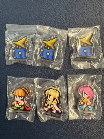 파이널 판타지 아크릴 스탠드 6개 세트