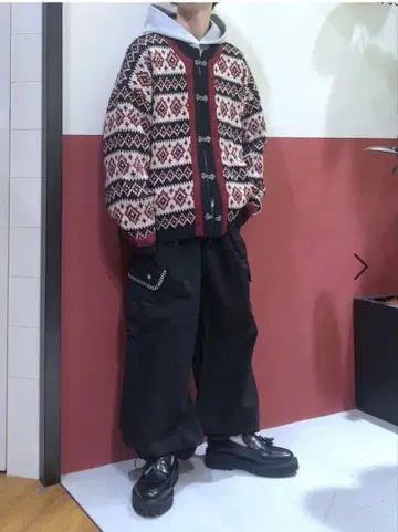 RAGEBLLU 니트 자켓