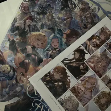 그랑블루 판타지 2025 팜플렛 아트북