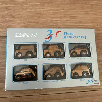 도요타 3주년 기념 미니카 세트 쵸로Q 6대 세트