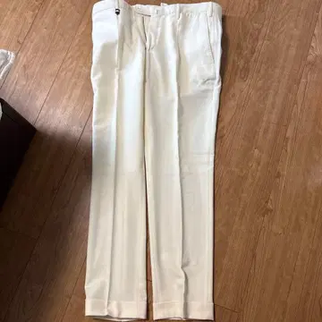 INCOTEX SLIM 16 화이트 슬랙스