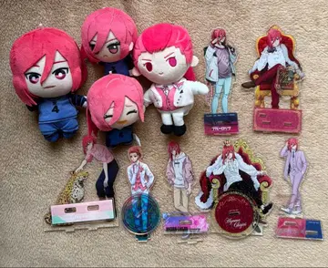 치기리 효마 아크릴 스탠드 봉제 인형