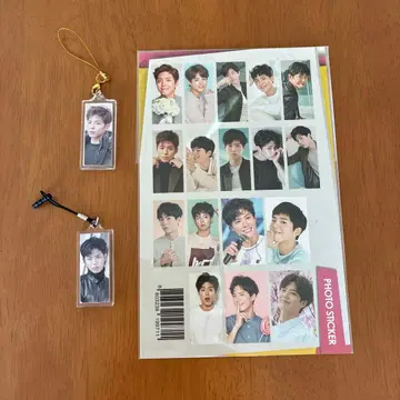 K-POP 사진 스티커 & 스트랩 포함 포토 카드