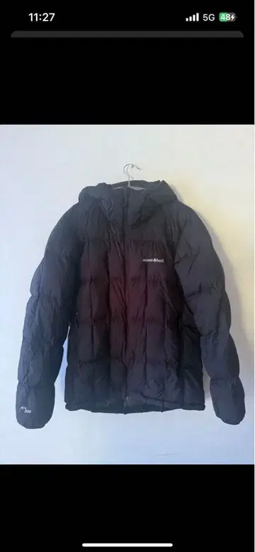 montbell 네쥬 다운 FX800 블랙 다운 자켓