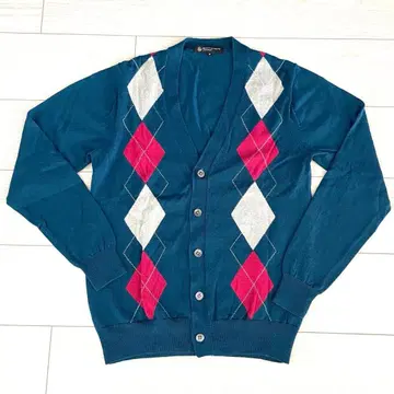 BEAUTY & YOUTH 아가일 가디건 S 사이즈