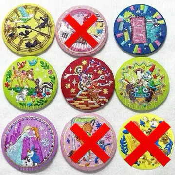 디즈니 자수 캔뱃지 겨울왕국 피터팬 리멤버 미 묶음