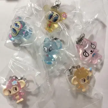 나루미야 캐릭터즈 메지루시 액세서리 6점 세트