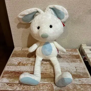 오르골 달린 토끼 봉제 인형