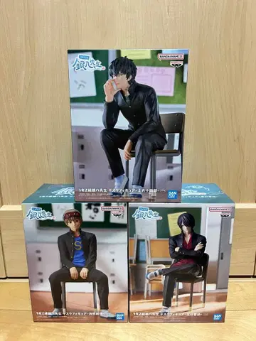 3년 Z반 긴파치 선생님 데스크 피규어 3개 묶음 판매