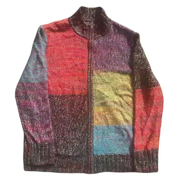 90s 00s 빈티지 풀집 드라이버스 니트