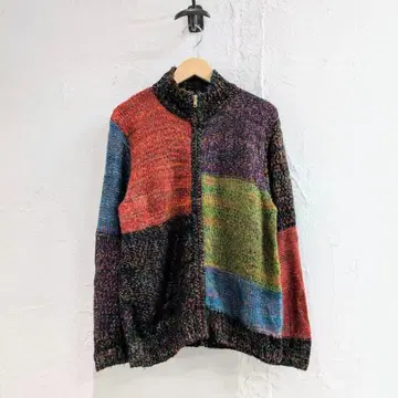 90s 00s 빈티지 풀집 드라이버스 니트