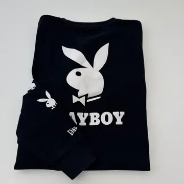 뉴에라 x 플레이보이 콜라보 롱 티셔츠