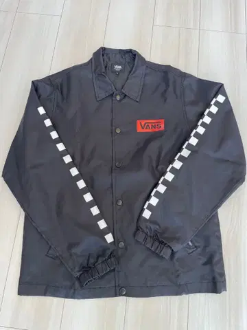 VANS 나일론 자켓 S 블랙