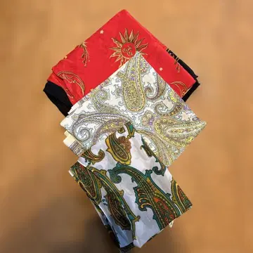 빈티지 스카프 3점