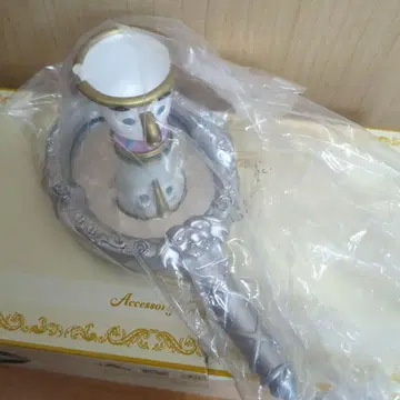 디즈니 스토어 미녀와 야수 액세서리 트레이 칩 마법의 거울