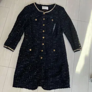 TOTALITE 네이비 노카라 자켓