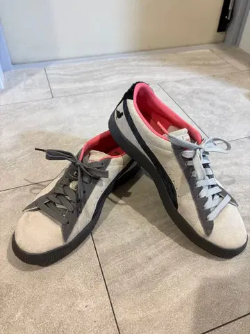 Staple x Atmos x Puma Suede Natural Grey