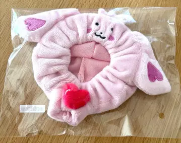 토끼 디자인 응원봉 후드