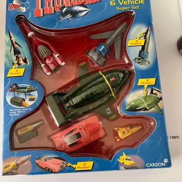 썬더버드 사운드 테크 비클 스퍼 세트 1999년