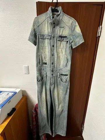 OF THE NICE STYLE 데님 오버롤 헤이세이