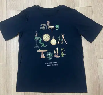 Mrs. GREEN APPLE 투어 T셔츠 블랙