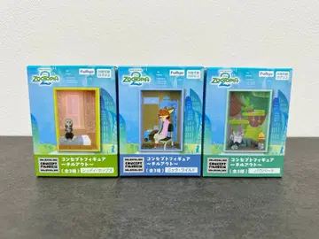 주토피아2 컨셉 피규어 3종 세트