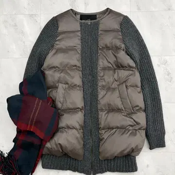 더블 스탠다드 클로징 니트 다운