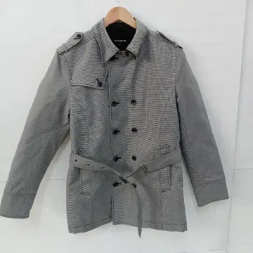 12.27 S754 하이드어웨이 트렌치코트 하운드투스 48