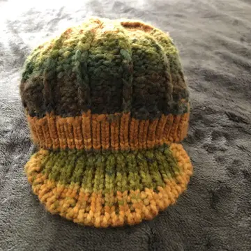 이탈리아제 CA4LA 카시라 챙 부착 니트 모자 (새상품급)