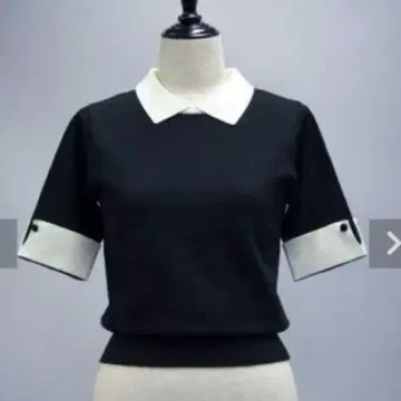 셰리에 반팔 니트