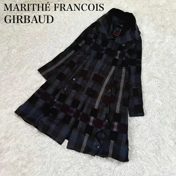 마리떼 프랑소와 저버 다중 버튼 롱 플레어 코트