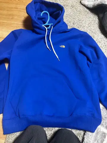 THE NORTH FACE 블루 후드티