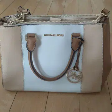 MICHAEL KORS 숄더백 베이지/화이트