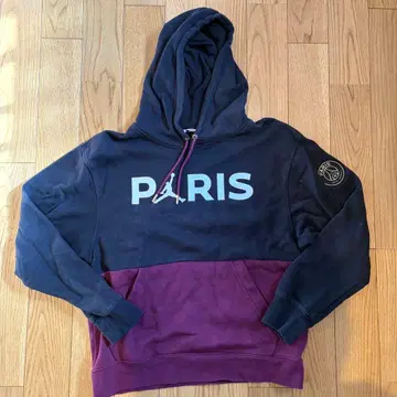 [새상품급] Jordan PARIS 후드티 M사이즈 블랙/퍼플