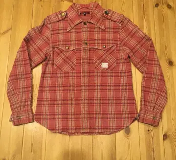 RED EAR 체크 무늬 플란넬 셔츠 M