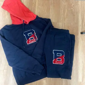 러셀 애슬레틱 여성용 후드티 셋업 속기모 M