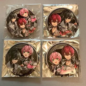 KnightA-기사A- (기사X) 캔뱃지 2025 등신 4종 세트