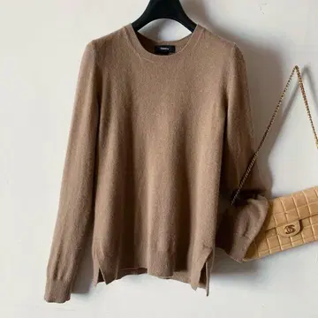 띠어리*부드러운 캐시미어 100% 촘촘한 크루넥 니트