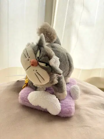 신데렐라 루시퍼 봉제 인형 키링