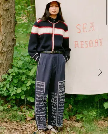 sea new york / KIT EMBROIDERY PANTS 2026