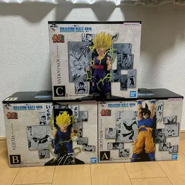 제일복권 드래곤볼 40주년 제2탄 손오공 손오반 베지터 피규어