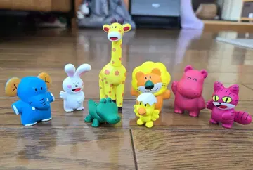 타베코 동물 피규어 8개 세트
