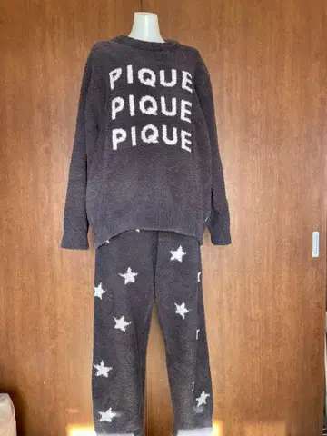 젤라또피케 플리스 별 패턴 룸웨어 남성용 M