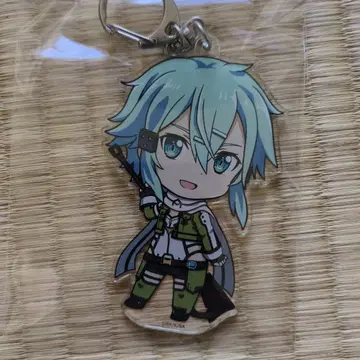 소드 아트 온라인 시논 아크릴 키링