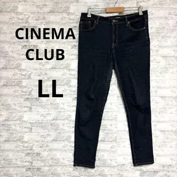 [CINEMA CLUB] 다크 블루 스키니 데님 LL