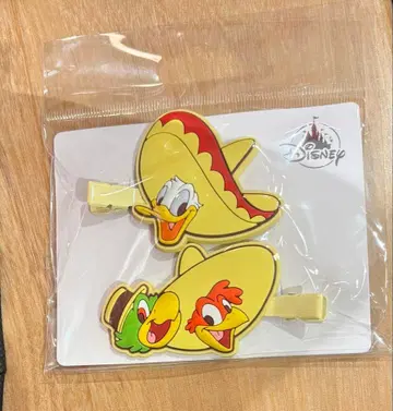 디즈니 스토어 해피 백 헤어 클립 도날드